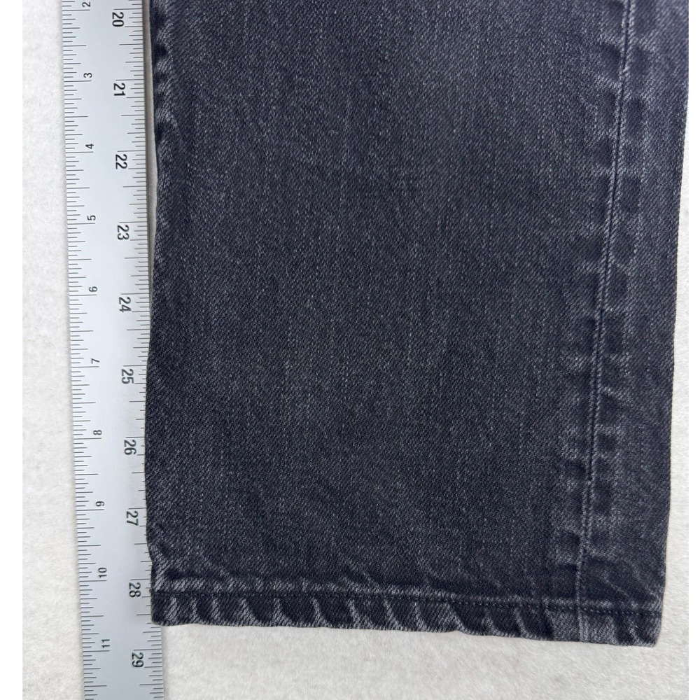 Peter Manning NYC‎ Mens Black Straight Leg Denim Jeans 31W 30L - Picture 4 of 8